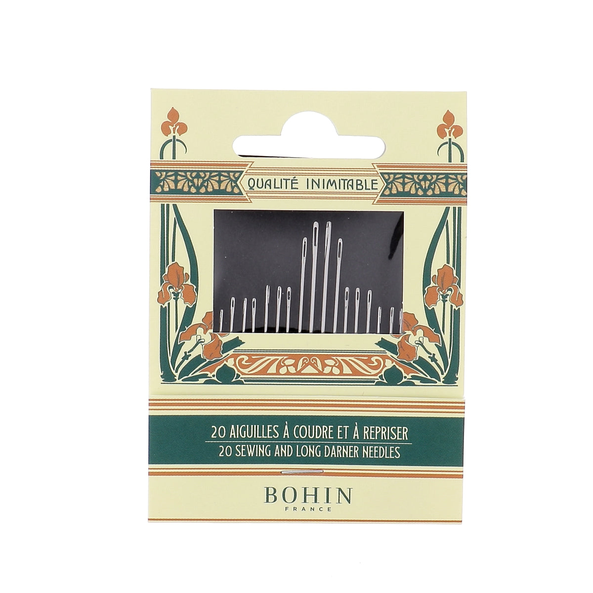 BOHIN Darning and Sewing Needles - Assorted - Pack of 20