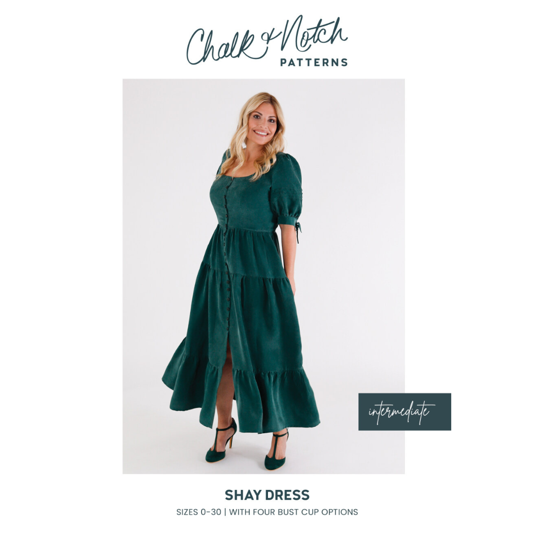 Shay Dress Sewing Pattern by Chalk & Notch