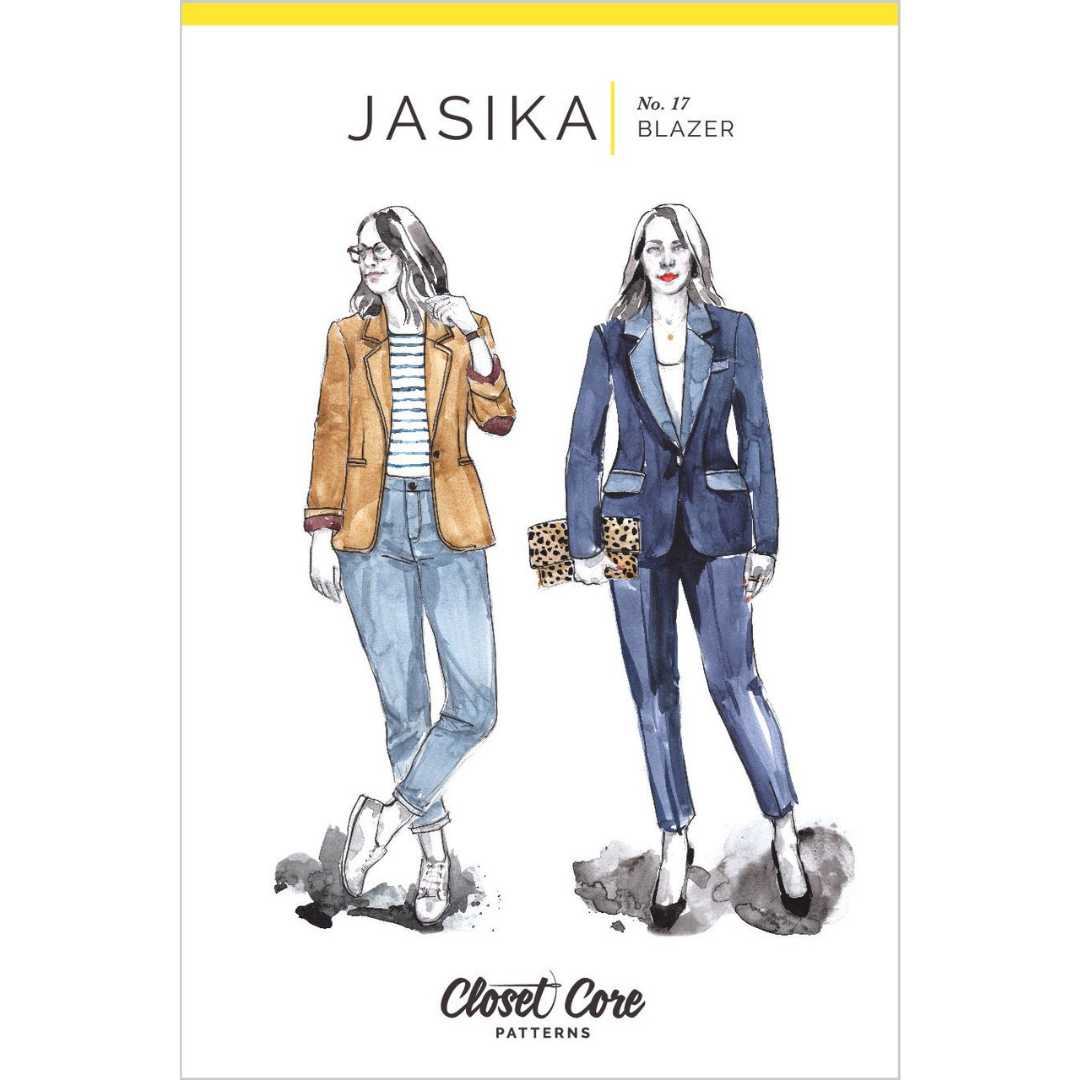 Jasika Blazer Sewing Pattern by Closet Core