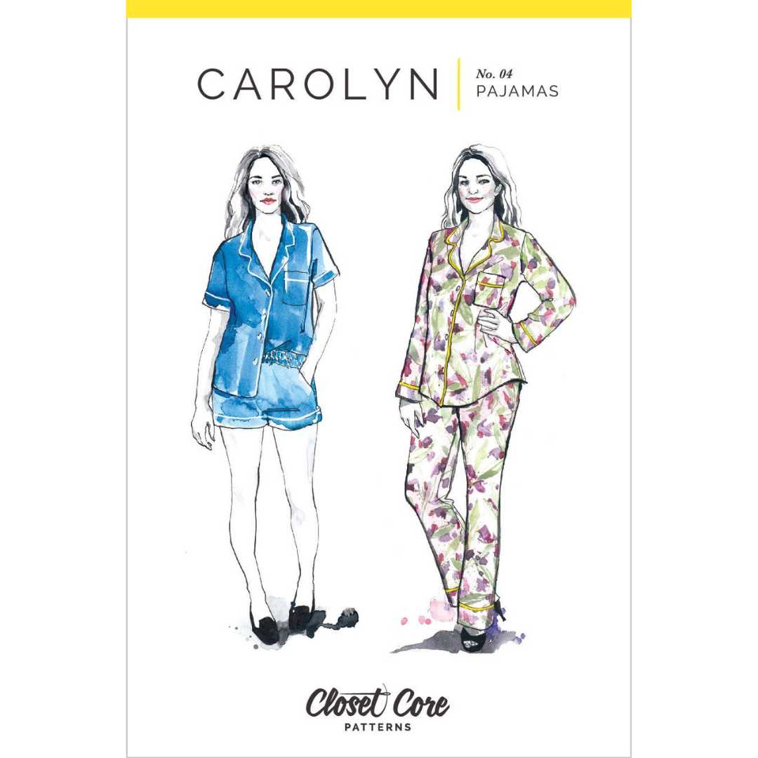 Carolyn Pajamas Sewing Pattern by Closet Core