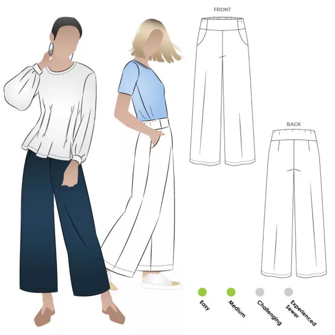 Fifi Woven Pant Sewing Pattern by Style Arc