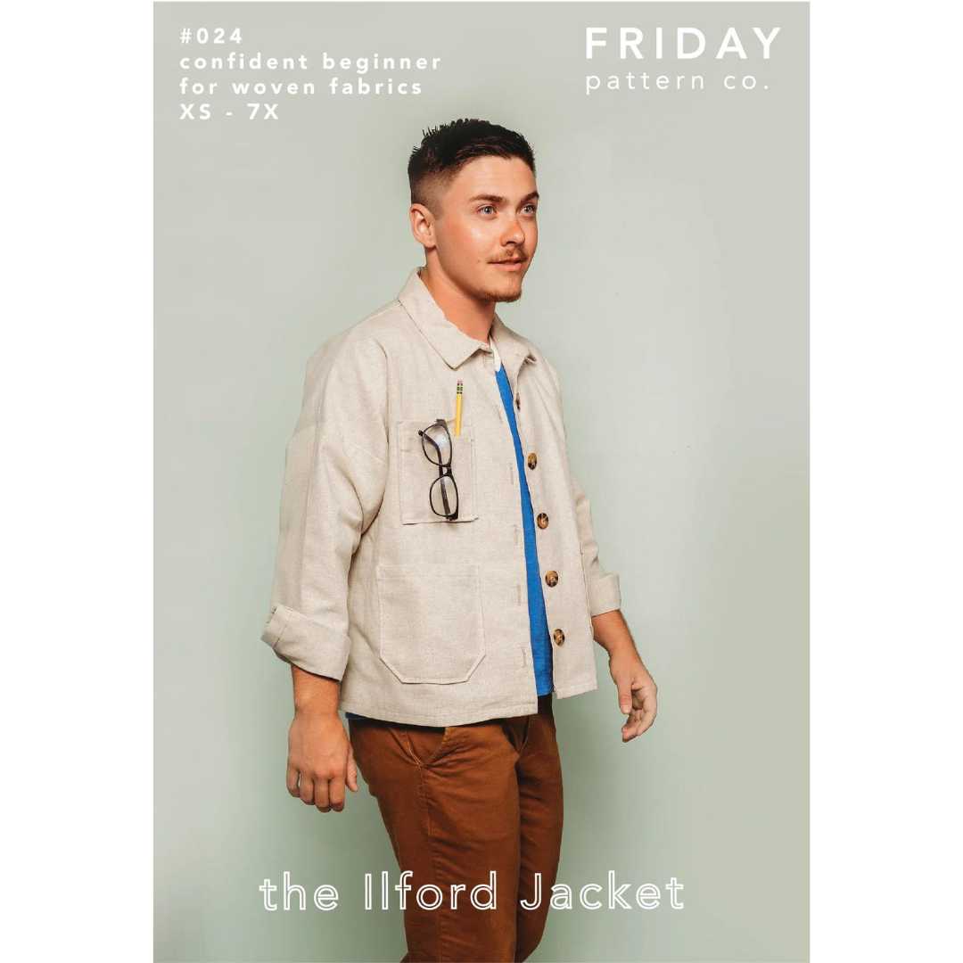 The Ilford Jacket Sewing Pattern by Friday Pattern Co.