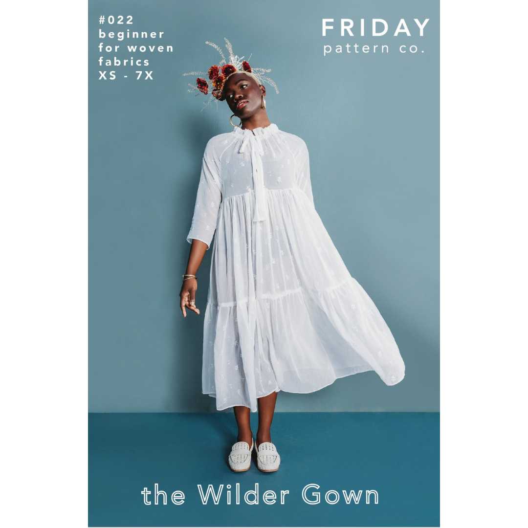 The Wilder Gown Sewing Pattern by Friday Pattern Co.