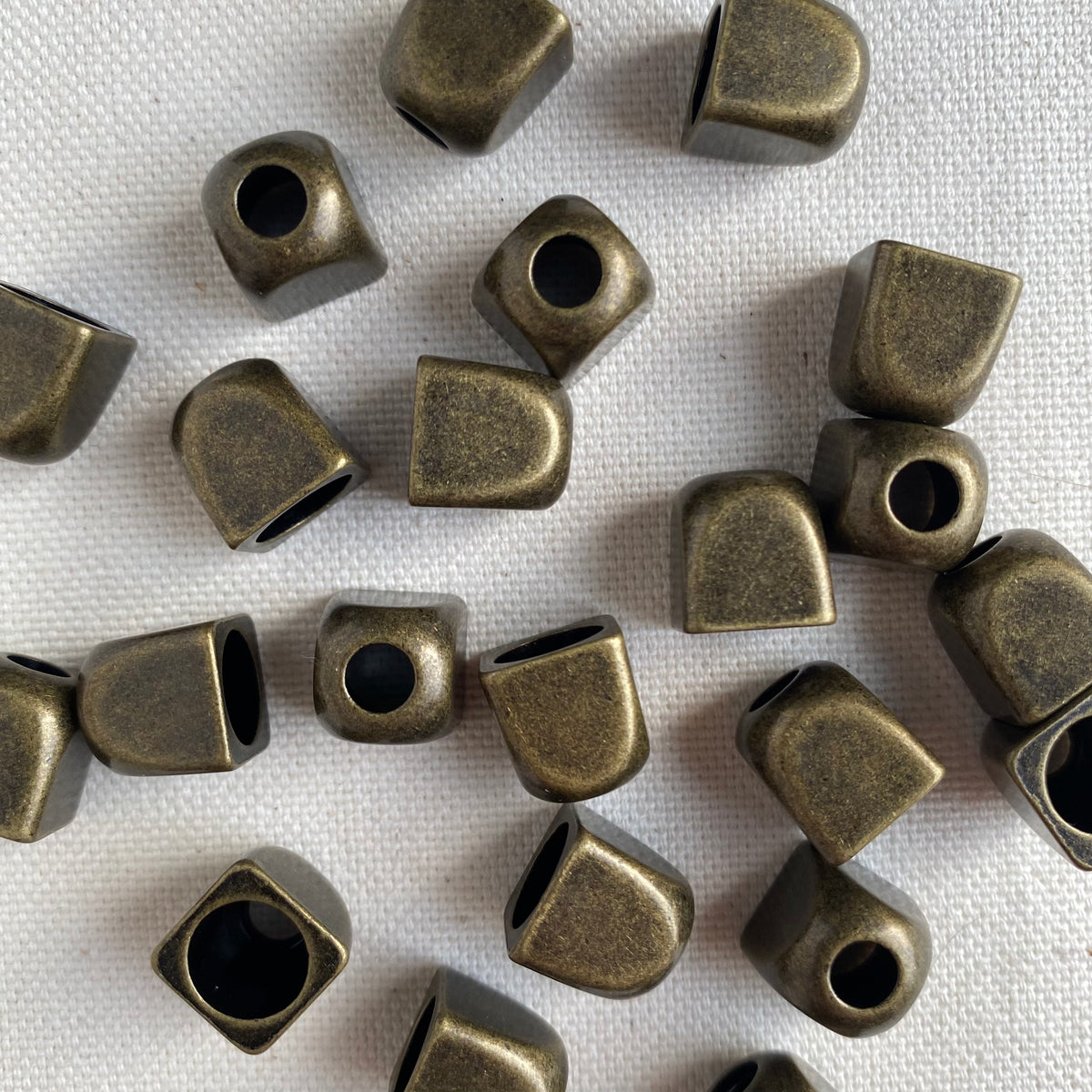 Cord Stopper Antique Brass Metal (5mm)