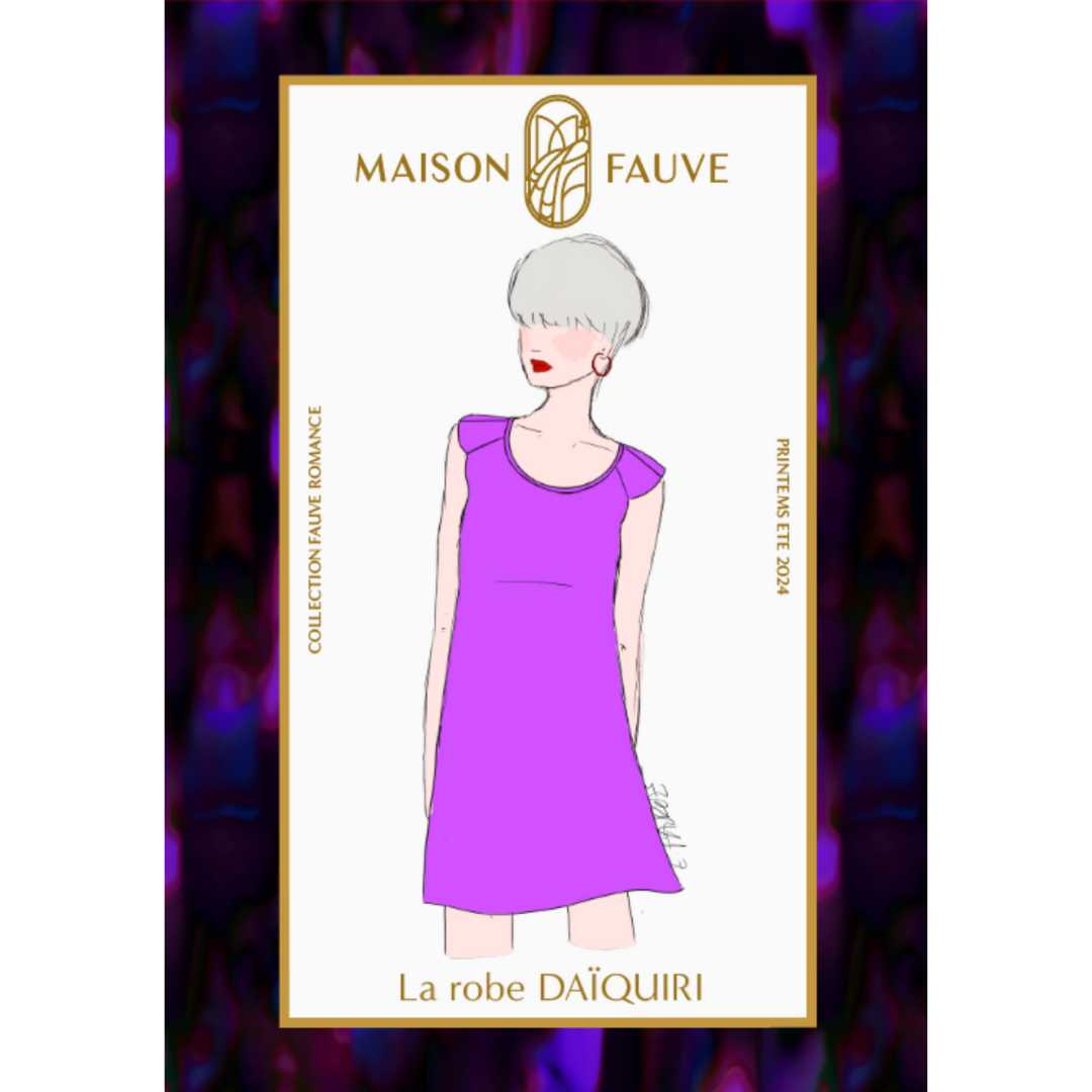DAÏQUIRI Top and Blouse Sewing Pattern by Maison Fauve