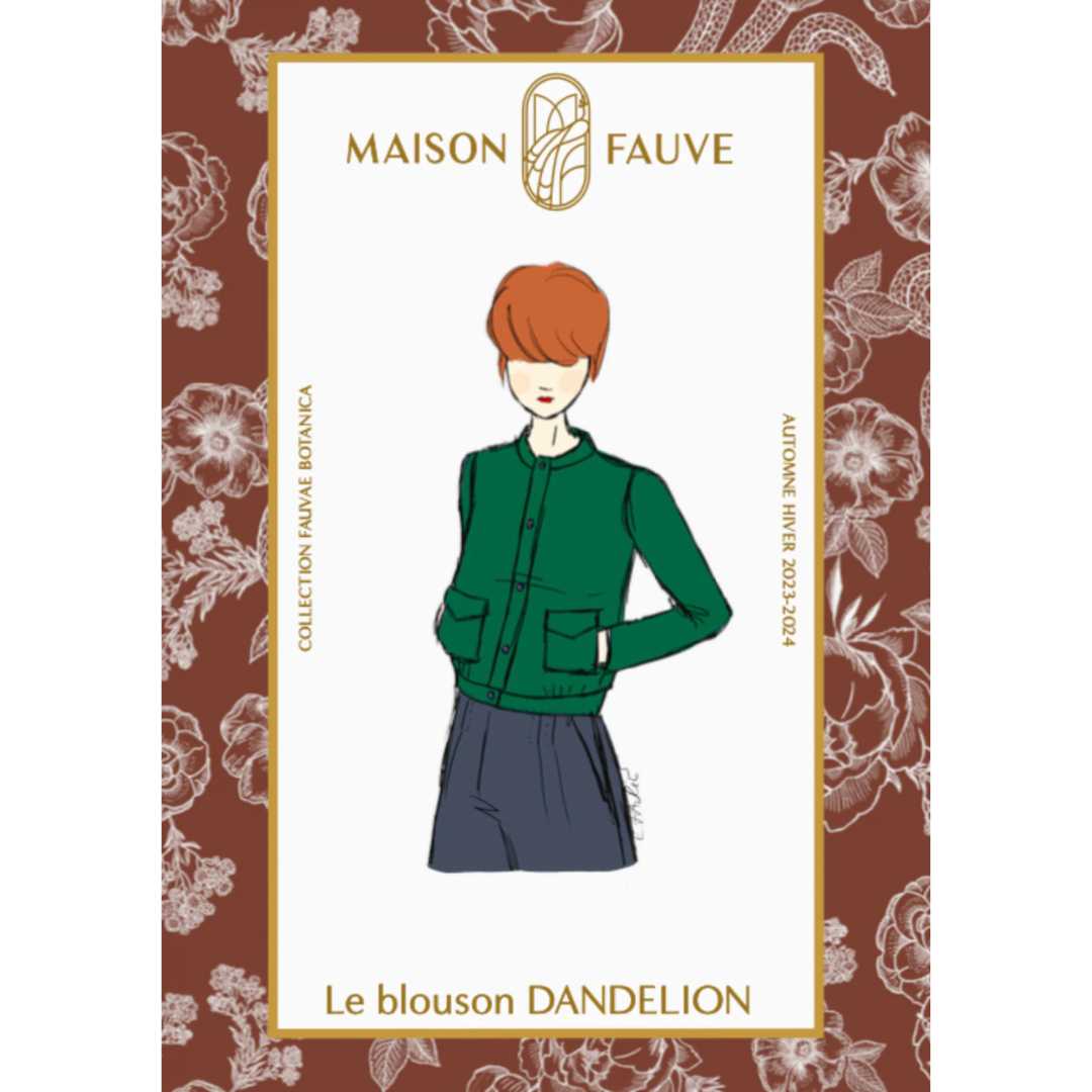 DANDELION Jacket Sewing Pattern by Maison Fauve