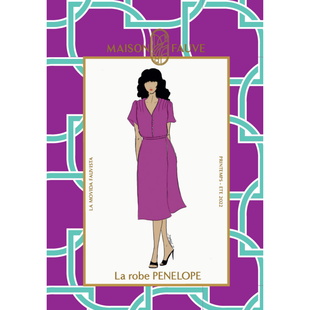PENELOPE Dress Sewing Pattern by Maison Fauve