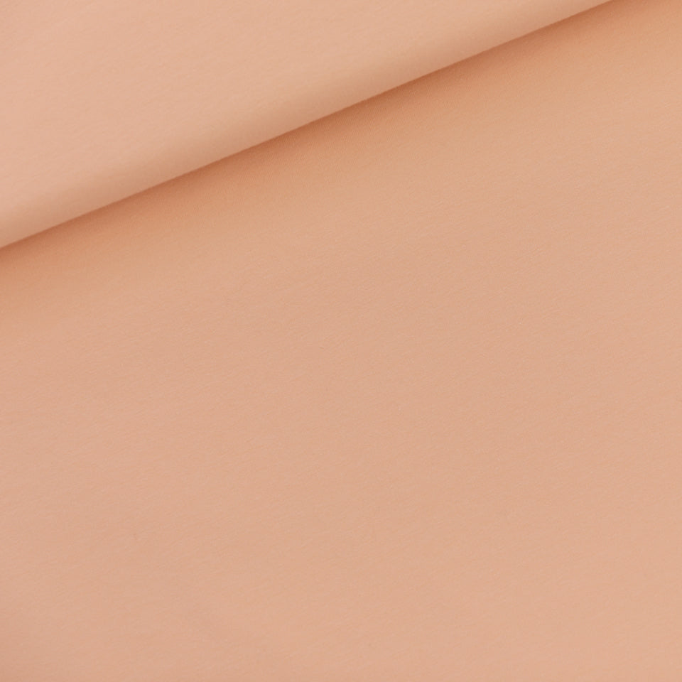 See You At Six - French Terry Fabric - Peach Parfait - Priced per 0.5 metre