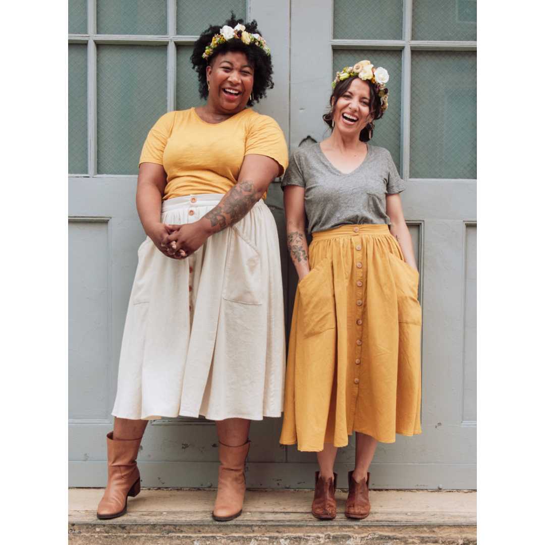 Estuary Skirt Sewing Pattern by Sew Liberated