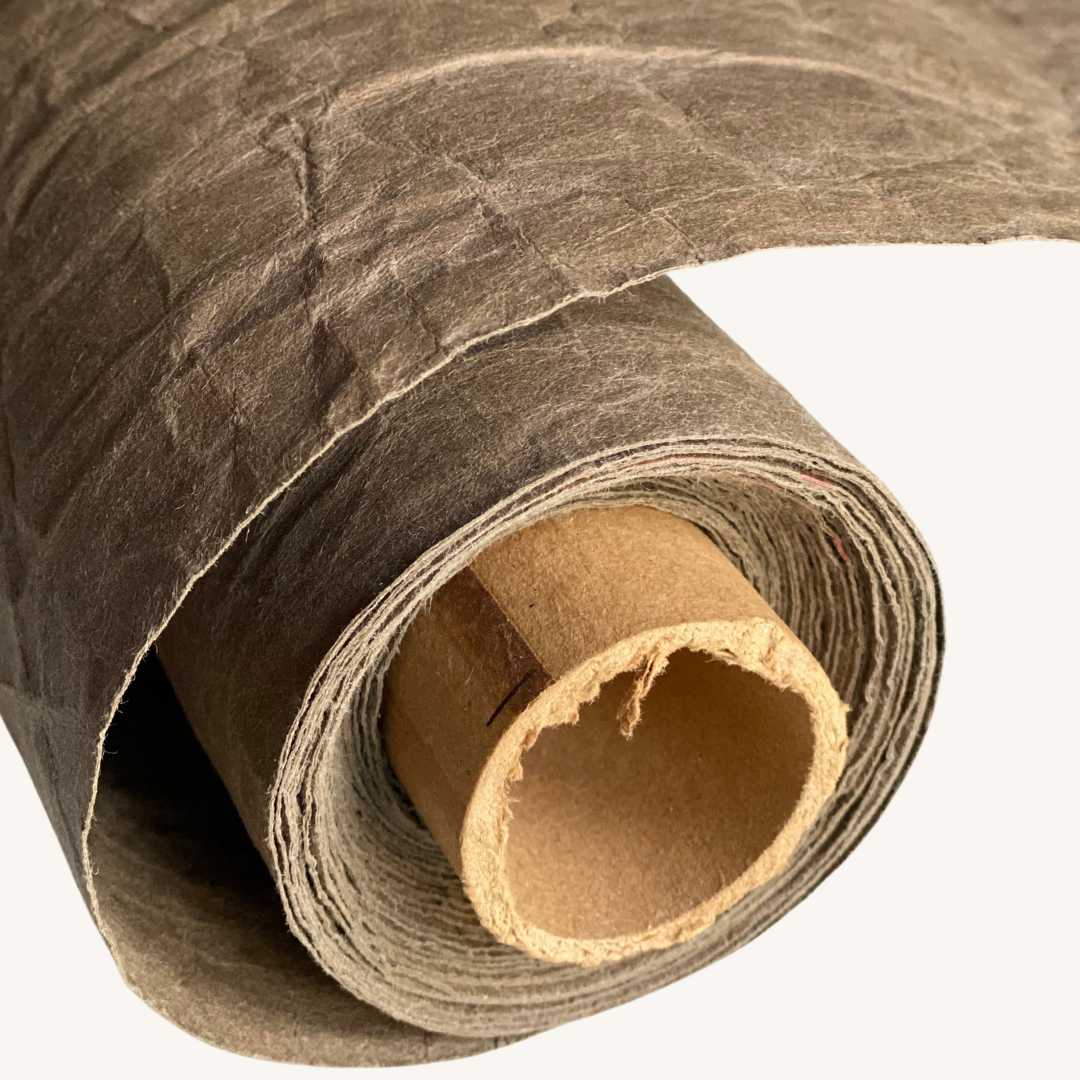 Washable Kraft Paper Fabric - Brown