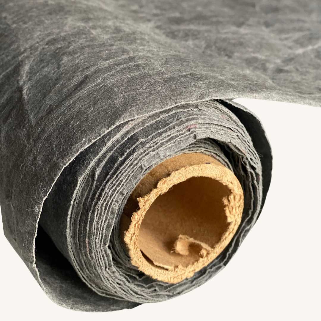 Washable Kraft Paper Fabric - Graphite