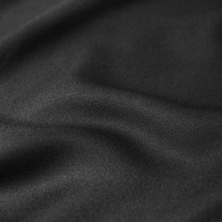 Viscose Crepe Fabric - Black - Atelier Brunette - 0.5 metre