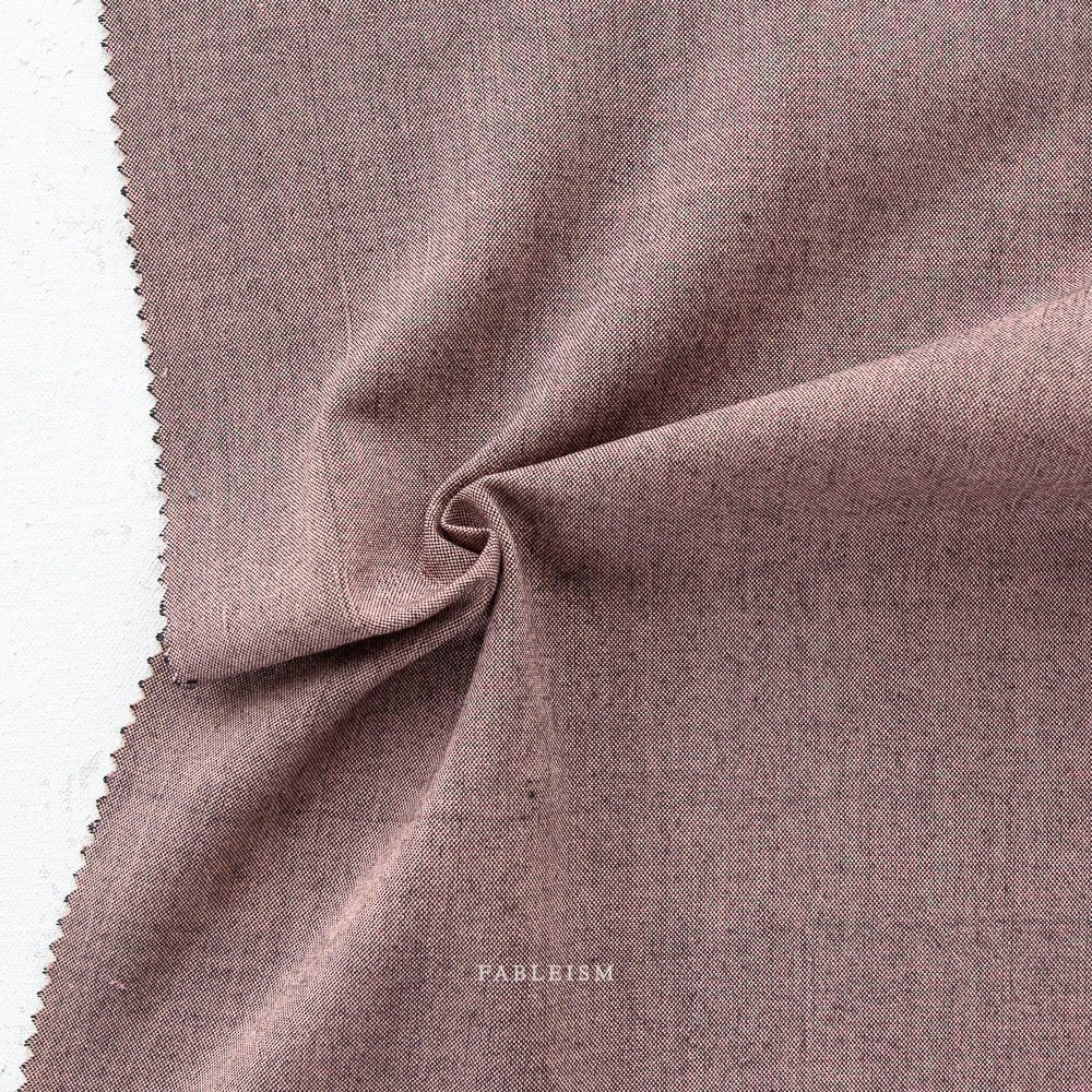 Fableism Everyday Chambray Fabric - Quartz - Priced per 0.5 metre
