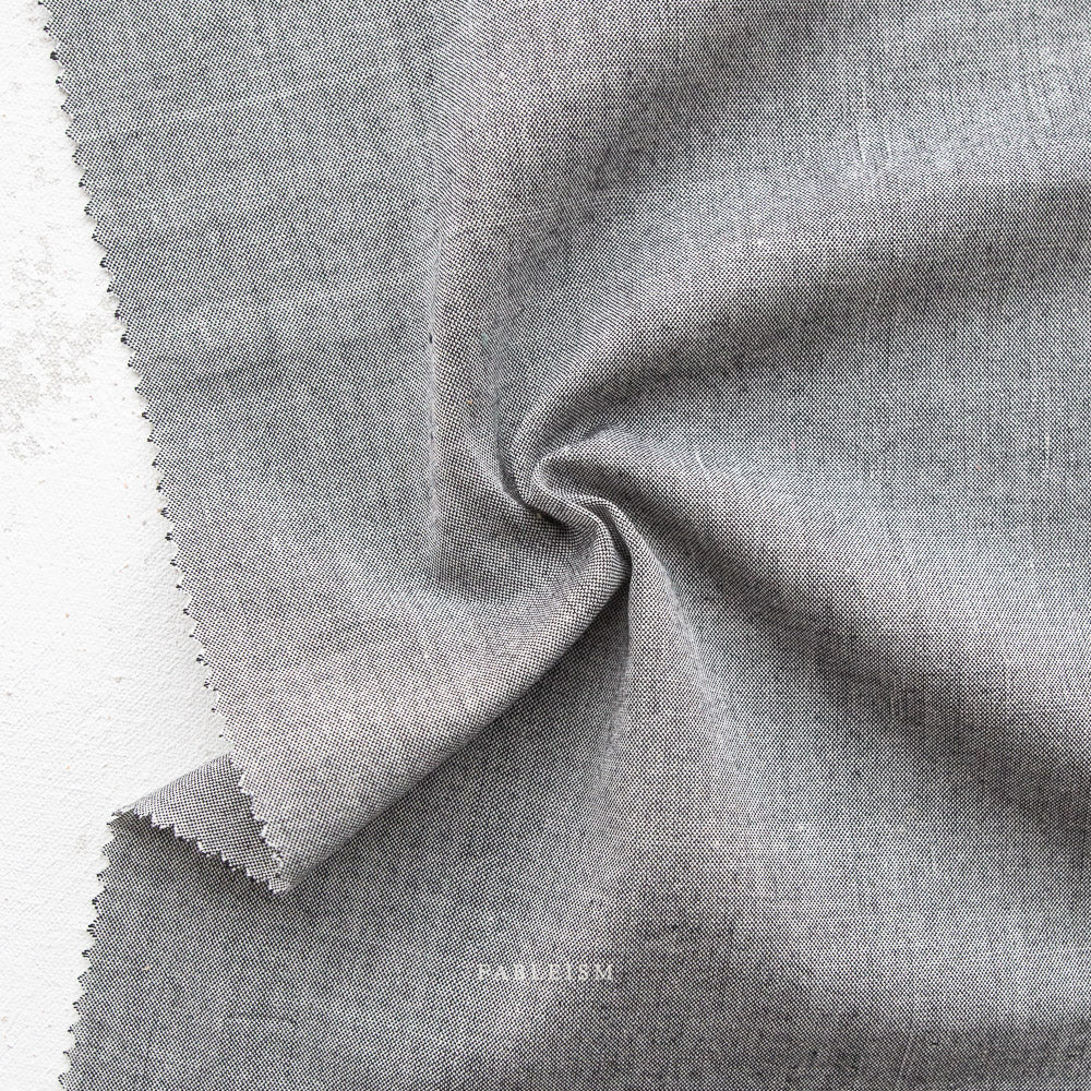 Fableism Everyday Chambray Fabric - Quicksilver - Priced per 0.5 metre