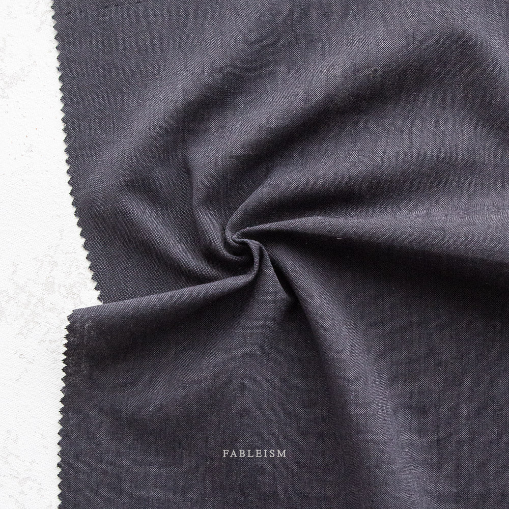 Fableism Everyday Chambray Fabric - Gravity - Priced per 0.5 metre