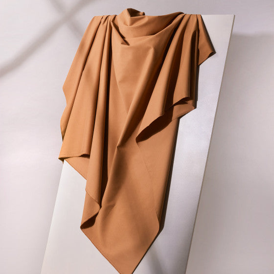Gabardine Light Twill Fabric - Pecan Pie - Atelier Brunette - Priced per 0.5 metre