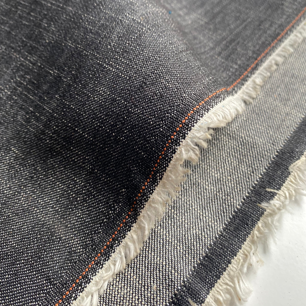 Cross Hatch Denim 9.6oz - Anthracite - 0.5 metre