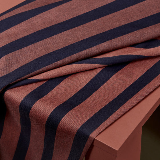 Ray Chestnut Cotton Fabric - Atelier Brunette - Price per 0.5 metre
