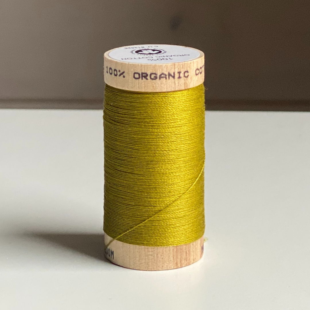 Organic Cotton Thread - Chartreuse