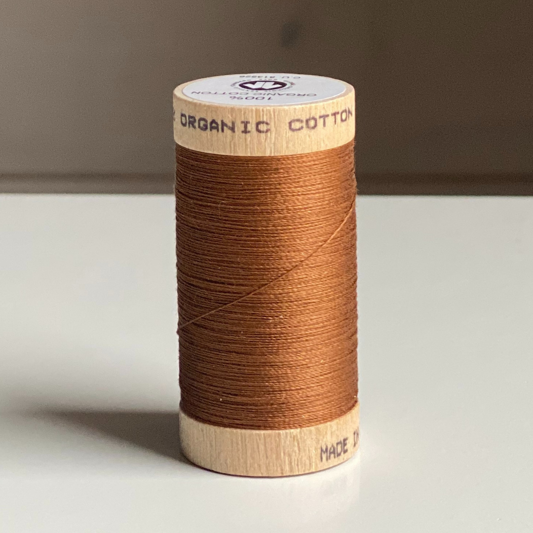 Organic Cotton Thread - Acorn Brown