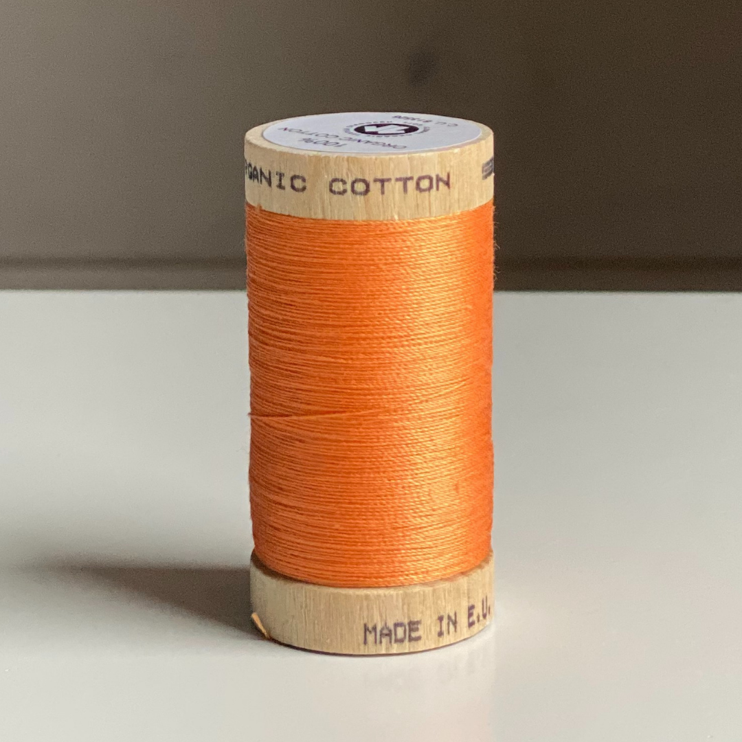 Organic Cotton Thread - Tangerine