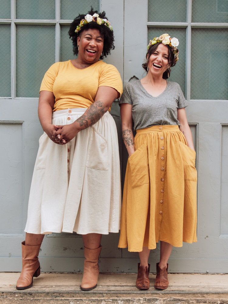 Estuary Skirt Sewing Pattern by Sew Liberated