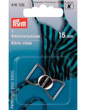 Prym Bikini Clasp (15mm) - Silver