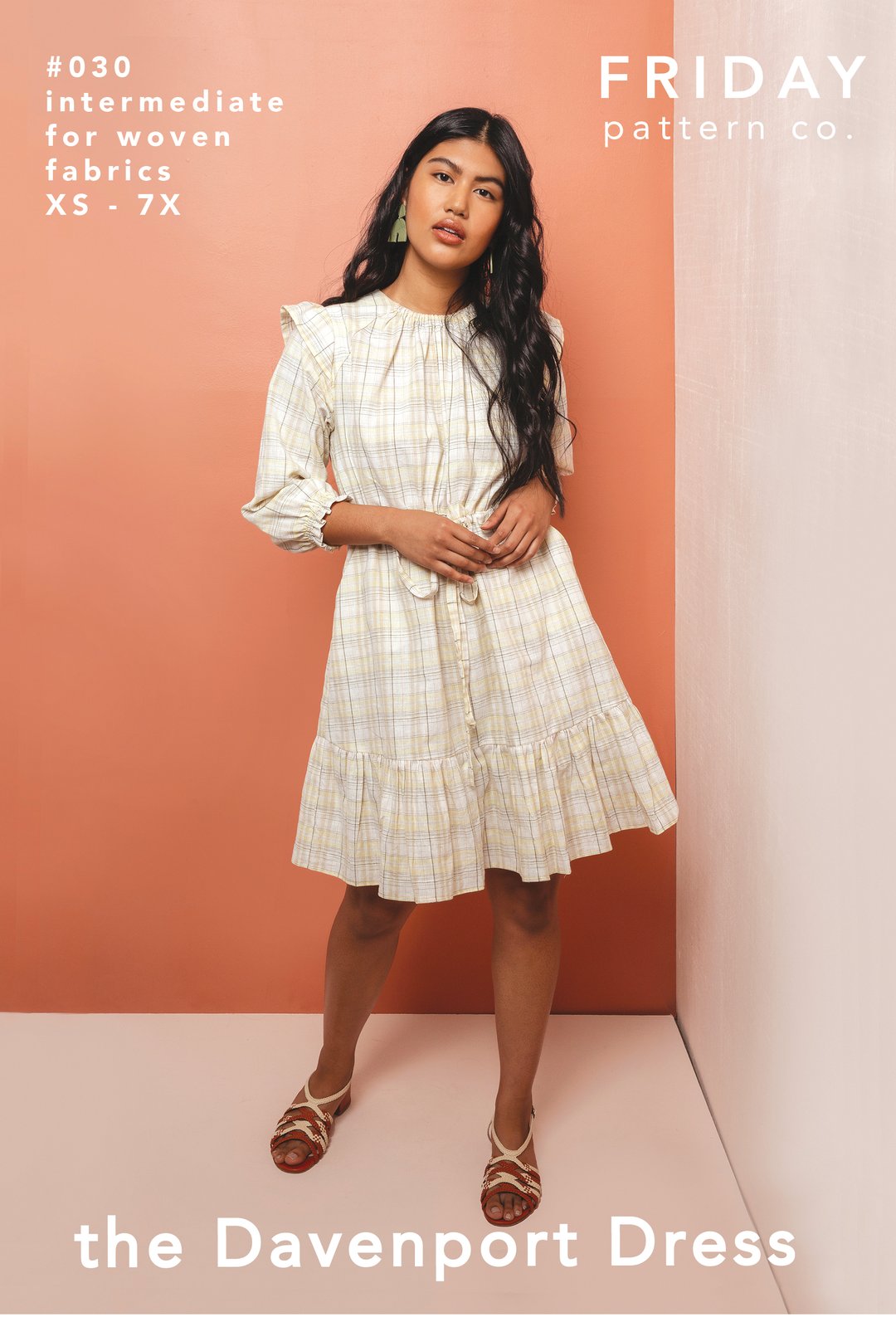 The Davenport Dress Sewing Pattern by Friday Pattern Co.