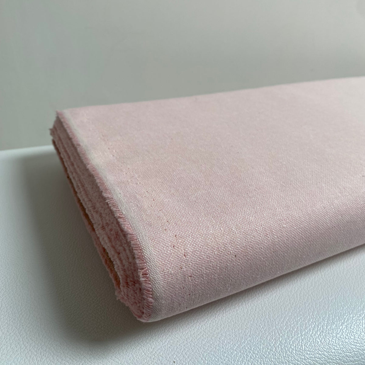 Recycled Canvas Fabric - Soft Pink - Priced per 0.5 metre