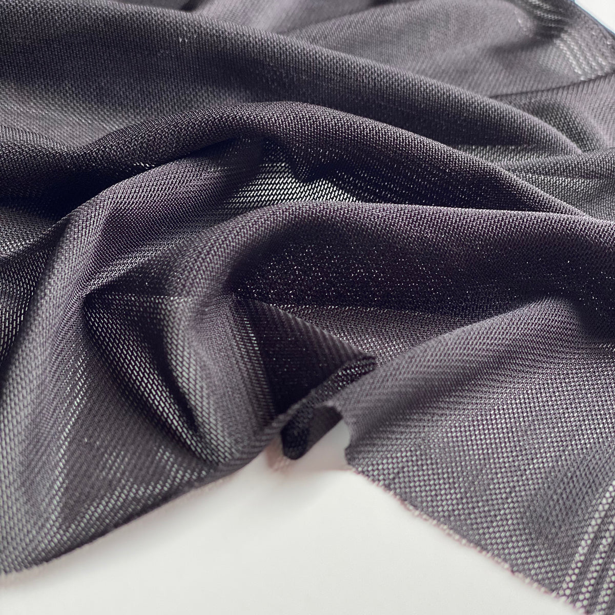 Swimsuit Lining Fabric - Black - Priced per 0.5 metre