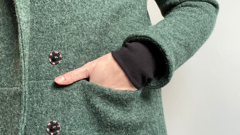PATTERN HACK - Add Storm Cuffs to the Yates Coat