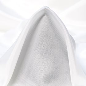 Acetate Blend Lining Fabric - Brilliant White