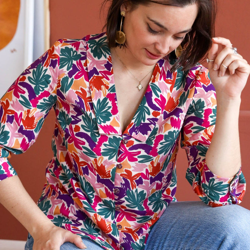 Lise Tailor - Boréale - Viscose Fabric - 0.5 metre