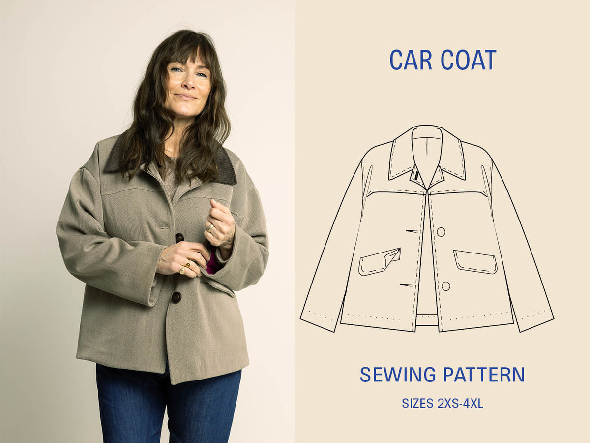 Car Coat | Wardrobe By Me | PDF Pattern