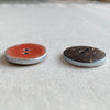 Coconut Shell Button - Pink Lacquered (23mm)