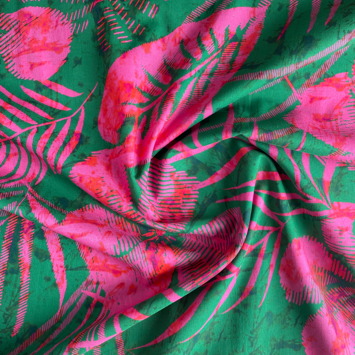 Cotton Poplin Fabric - Tropical Joy - 0.5 metre