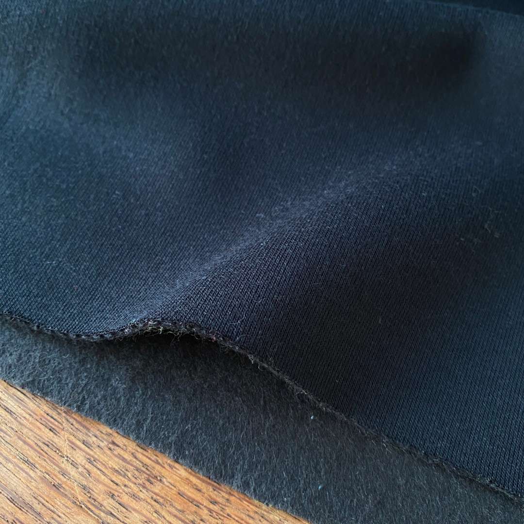 Heavy Jogging Fabric - Black
