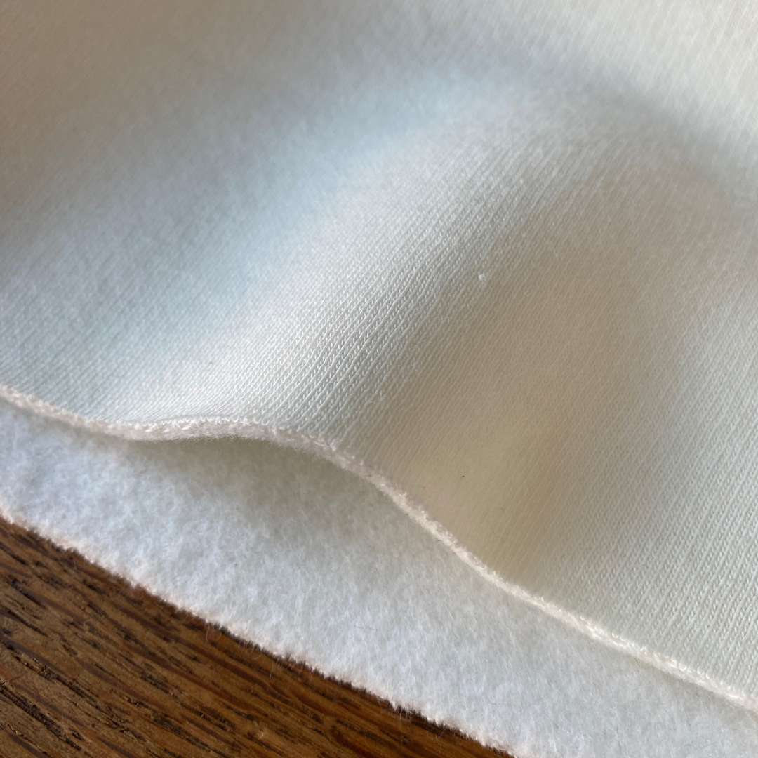 Heavy Jogging Fabric - Creamy White