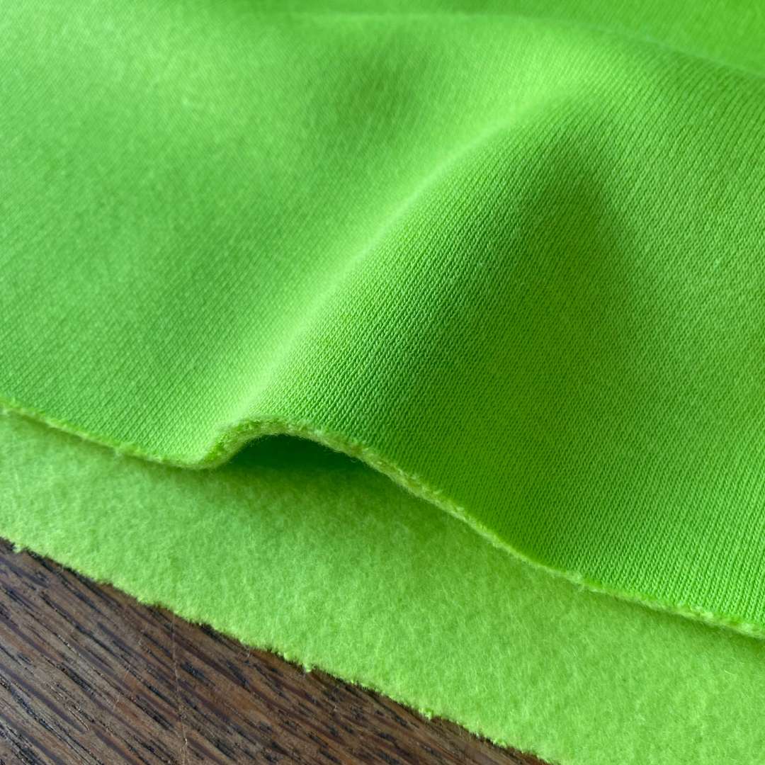 Heavy Jogging Fabric - Lime Green
