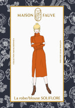 SOLIFLORE Dress and Blouse Sewing Pattern by Maison Fauve