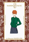 DANDELION Jacket Sewing Pattern by Maison Fauve