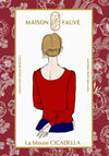 CICADELLA Blouse Sewing Pattern by Maison Fauve