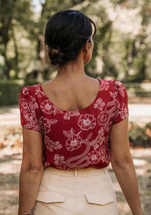 CICADELLA Blouse Sewing Pattern by Maison Fauve