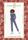 VIPERE Dress and Jumpsuit Sewing Pattern by Maison Fauve
