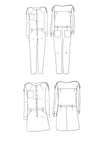 VIPERE Dress and Jumpsuit Sewing Pattern by Maison Fauve