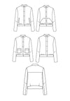 DANDELION Jacket Sewing Pattern by Maison Fauve