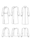 SOLIFLORE Dress and Blouse Sewing Pattern by Maison Fauve