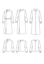 SOLIFLORE Dress and Blouse Sewing Pattern by Maison Fauve