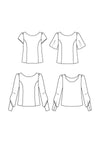 CICADELLA Blouse Sewing Pattern by Maison Fauve