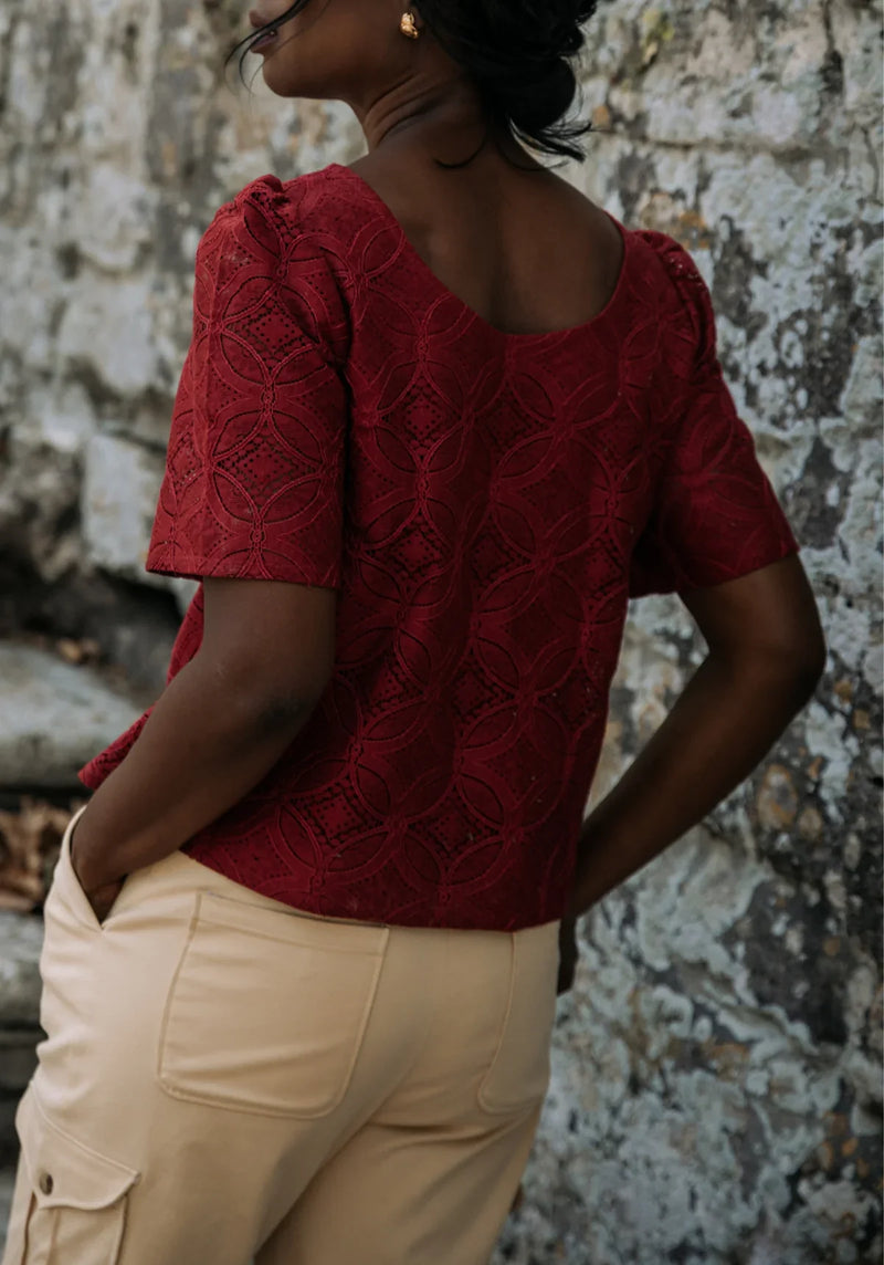 CICADELLA Blouse Sewing Pattern by Maison Fauve